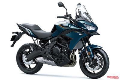 Así es la Kawasaki Versys 650 2026: nuevo color y más conectividad