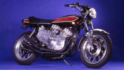 Moto de ensueño: Kawasaki W9 Triple Triple con 9 cilindros