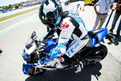 Nolan y Carlos Checa celebran el 40 aniversario de Jerez
