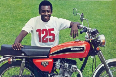 DEP Pelé, la imagen de Honda en buena parte del mundo