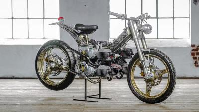 El Super Ciclomotor Puch: con ¡5 motores! de 2 tiempos y 350 cc en total