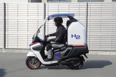 Yamaha sorprende con su scooter de hidrógeno