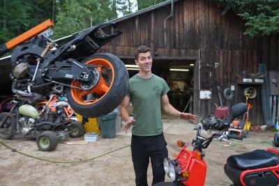 Honda Zoomer con 180 CV: el ciclomotor más potente del mundo