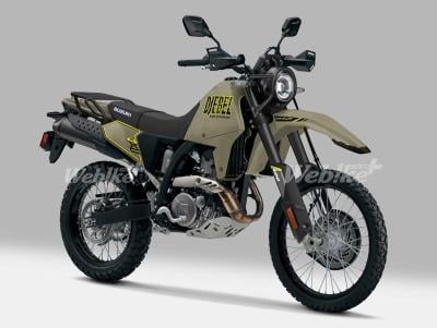 ¿Vuelve la Suzuki Djebel? Trail ligera con base DR-Z4