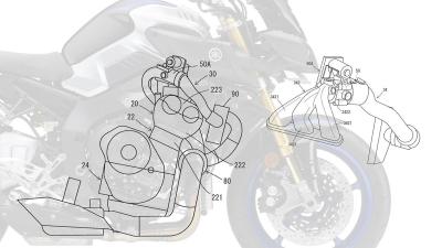 ¿MT-09 o MT-10 Turbo? Nueva patente sorpresa de Yamaha