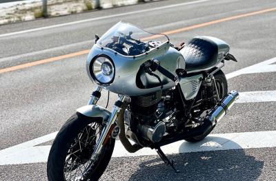 Moto de ensueño: Yamaha SR400 café racer
