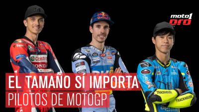 Pilotos de MotoGP: El tamaño sí importa