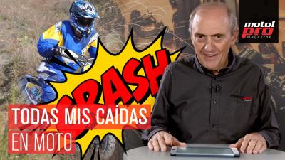 Todas mis caídas en moto