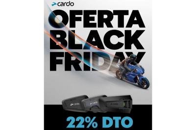 Ofertas en intercomunicadores Cardo por Black Friday 2025