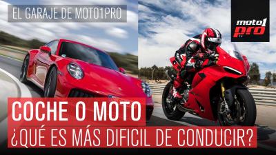 Moto o coche, ¿Qué es más difícil de conducir? 