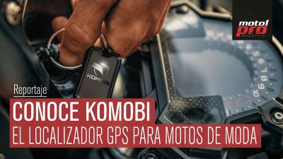 VÍDEO | Conoce Komobi: El localizador GPS para motos de moda
