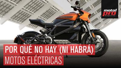Por qué no hay (ni habrá) motos eléctricas