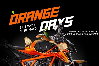 Encuentra tu moto en los KTM Orange Days 2025