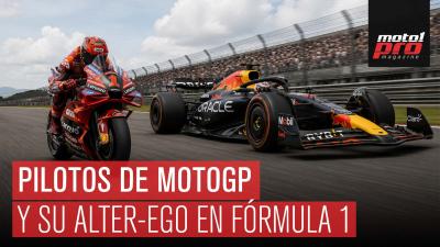 Pilotos de MotoGP… y sus “alter ego” de F1