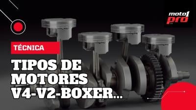 Técnica: tipos de motor de moto ¿V4, V2, bóxer, crossplane...?