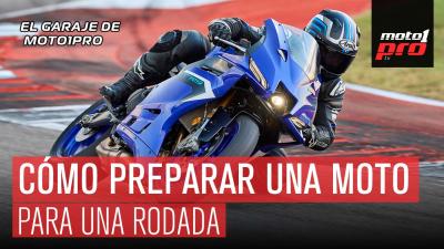 ¿Cómo preparar una moto para una rodada?