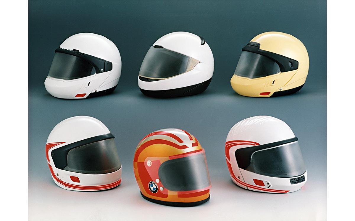BMW Motorrad celebra 50 años de sus cascos