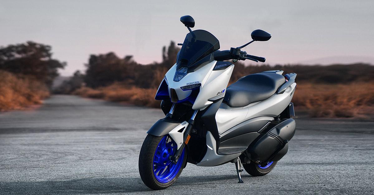 Nuevo Zontes M350 2023: scooter compacto y deportivo, más potente