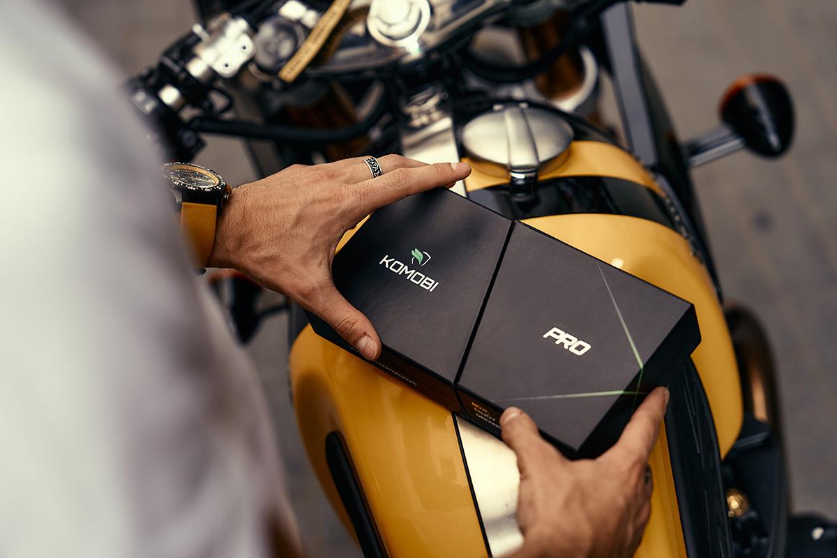 KOMOBI conecta la moto con Vodafone para reforzar la seguridad