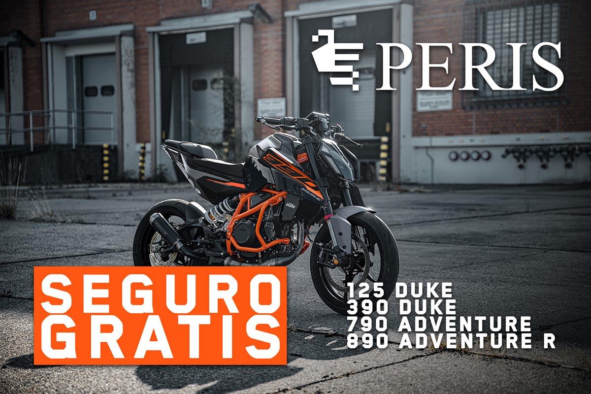 ¡Seguro gratis! Oferta de KTM en sus Duke y Adventure (hasta junio)