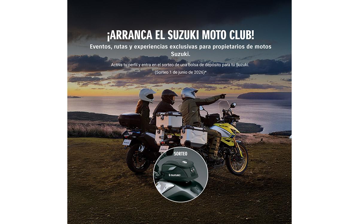 Suzuki convierte a sus propietarios en protagonistas con el estreno del Moto Club