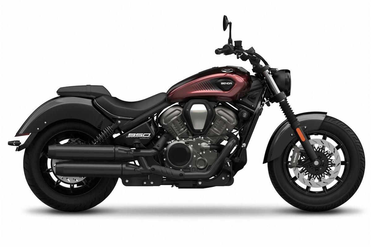 Benda Dark Flag 950: custom china con motor V4 y 110 CV