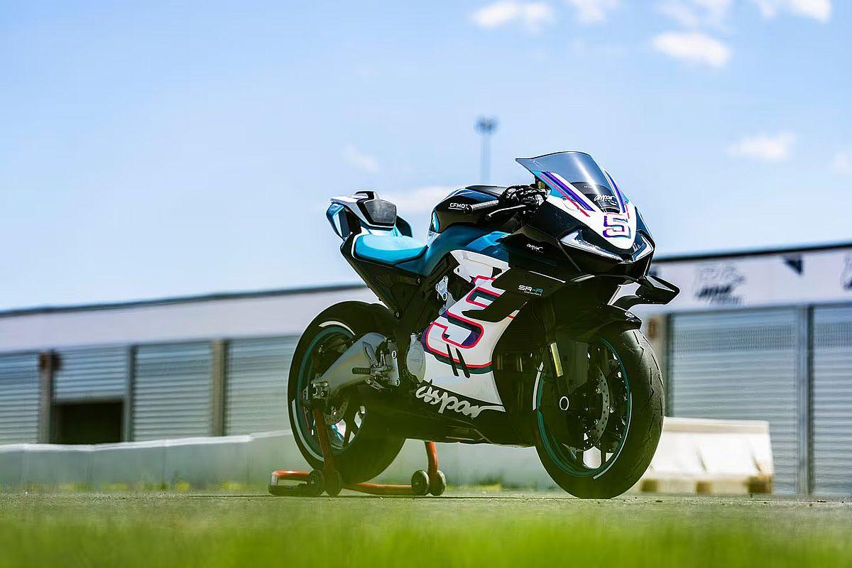CFMoto 675 SR-R Aspar: ya lista y con más de 100 CV 