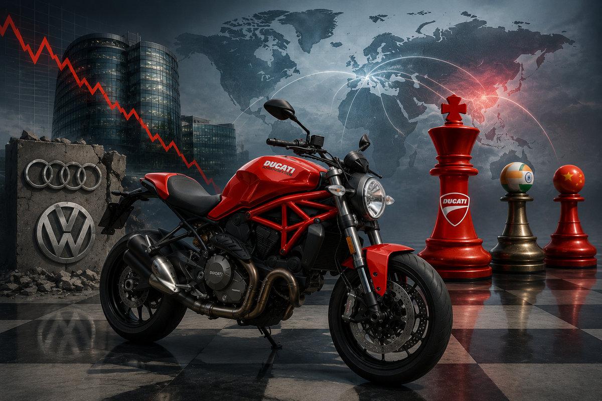 ¿Ducati a la venta? Los gigantes de China e India podrían comprarla