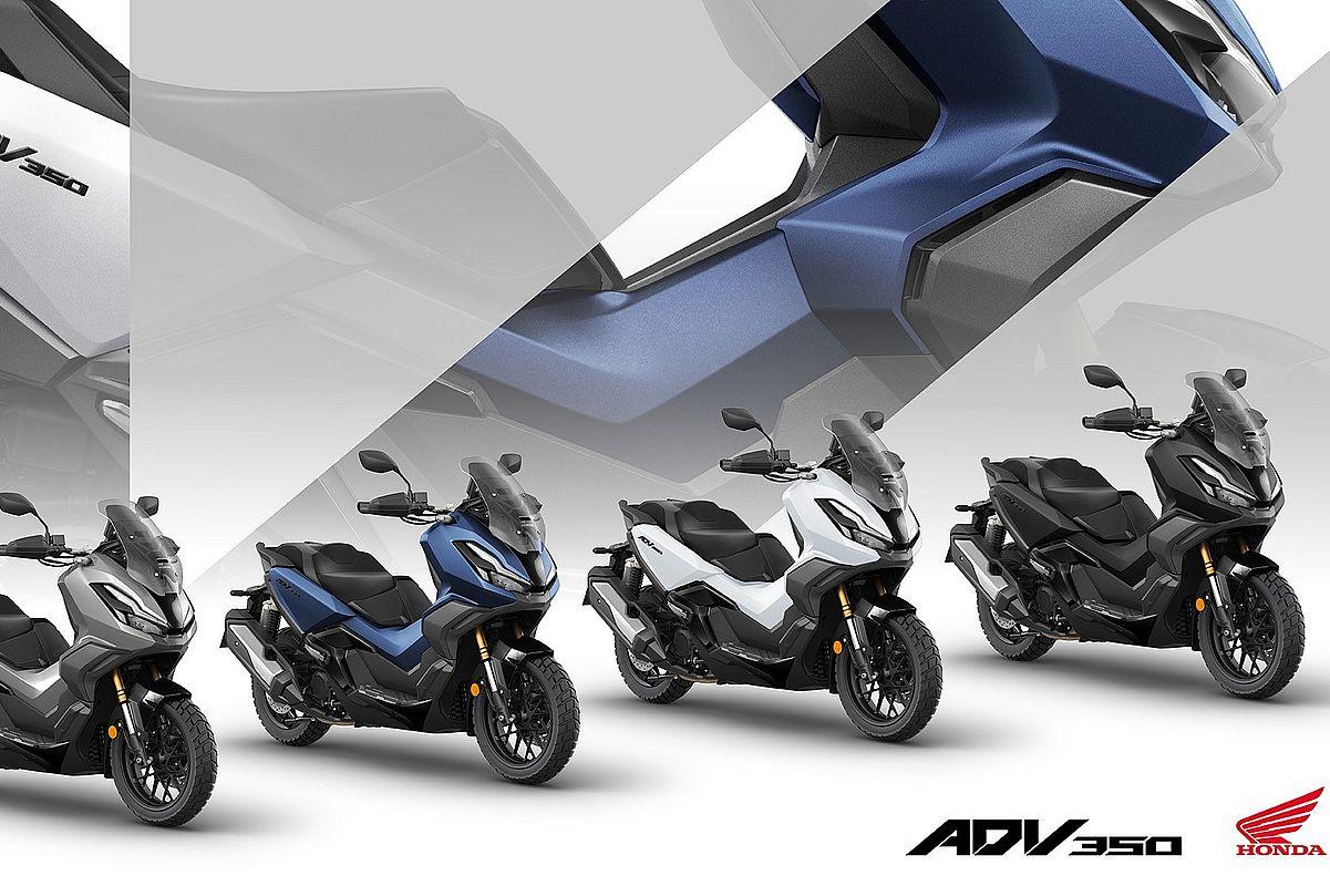 Así son los nuevos Honda ADV350 y Forza 350-125 para 2024