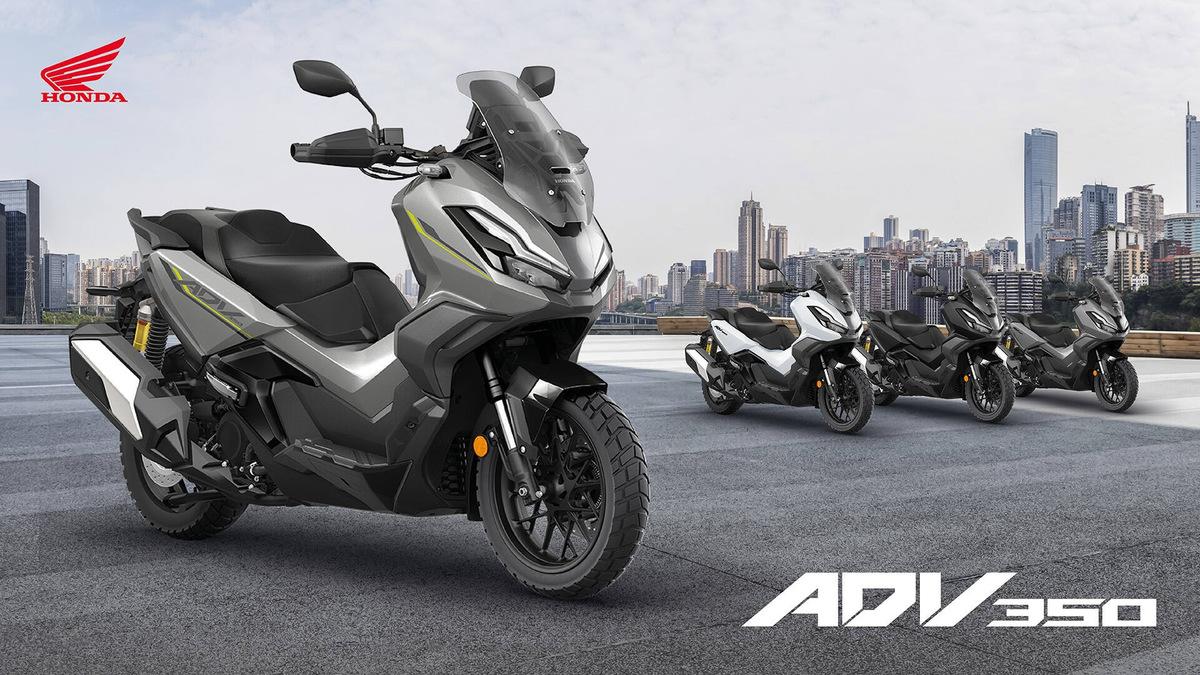 Honda ADV350 2026: nuevos colores para el más vendido