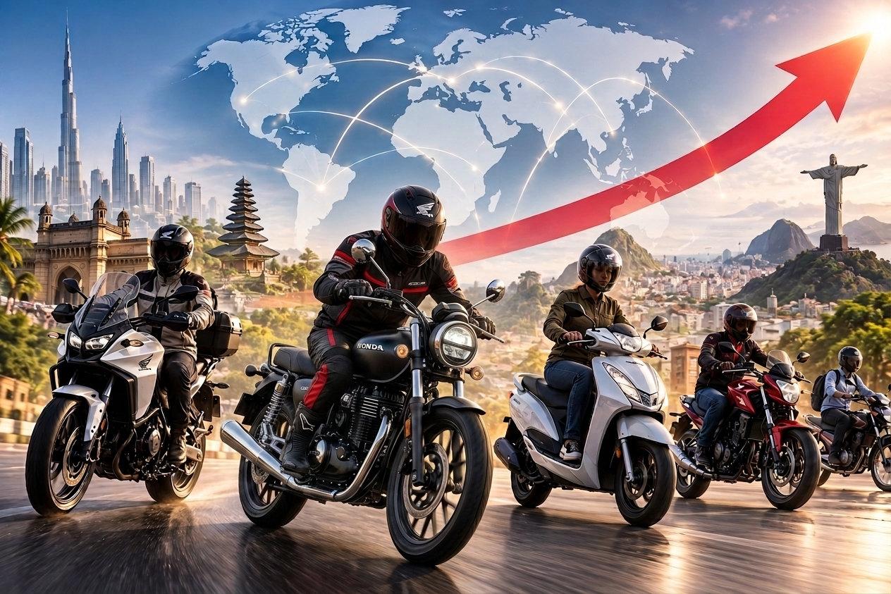 Honda dispara la venta de motos en 2026