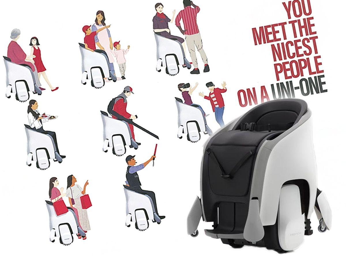 Honda UNI-ONE: ¿adiós a la silla de ruedas?