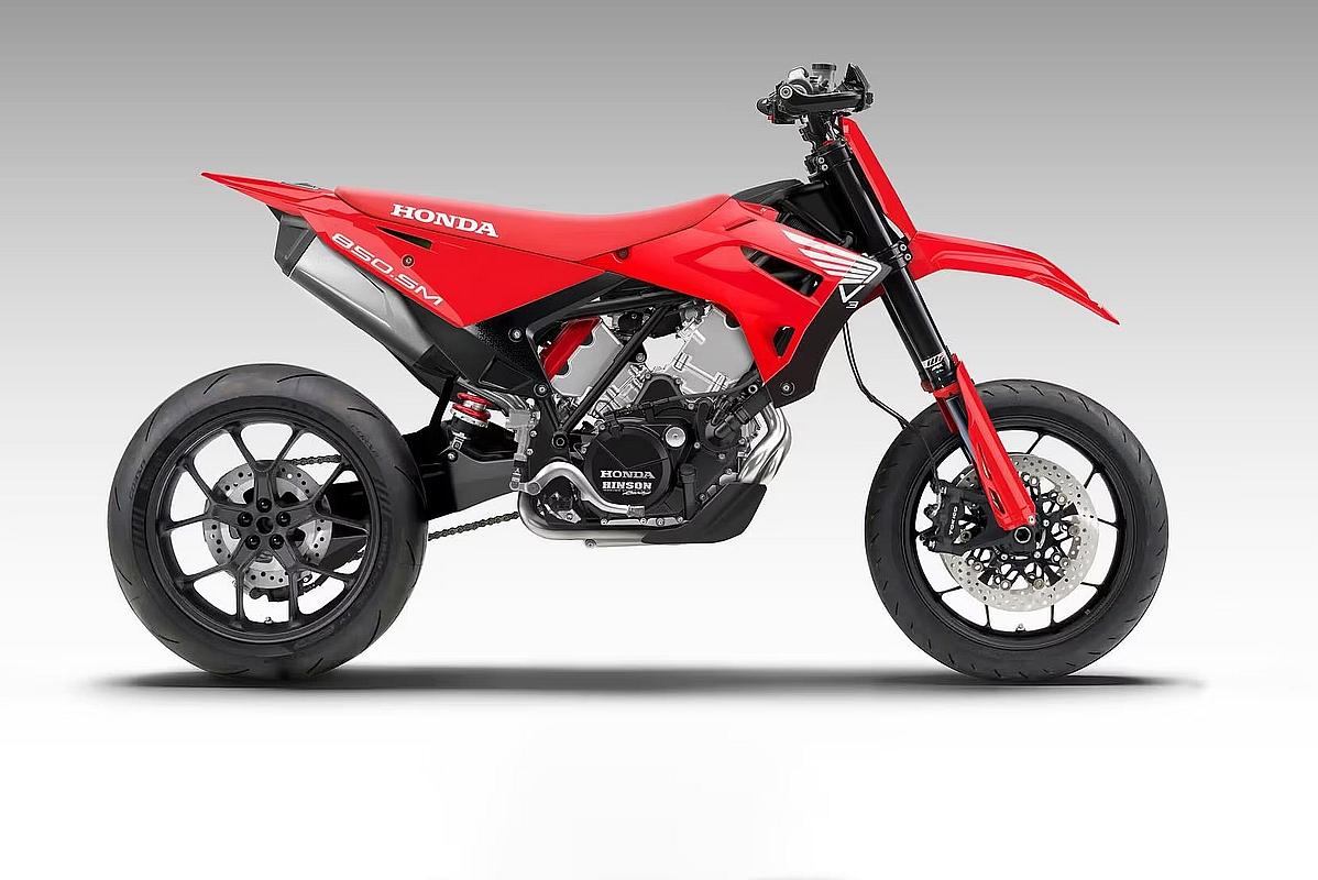 Honda V3 850 SM: ¿la mejor supermotard de la historia? 