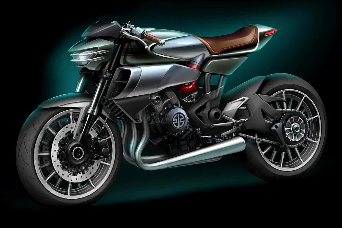 Kawasaki Mach III concept: ¿tricilíndrica con compresor?