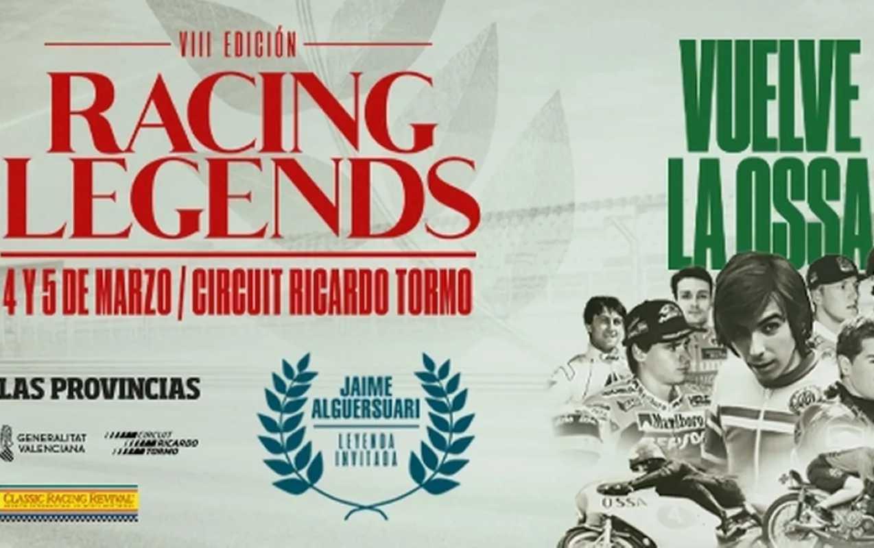 Racing Legends 2023: rueda con Crivillé, Aspar y Checa