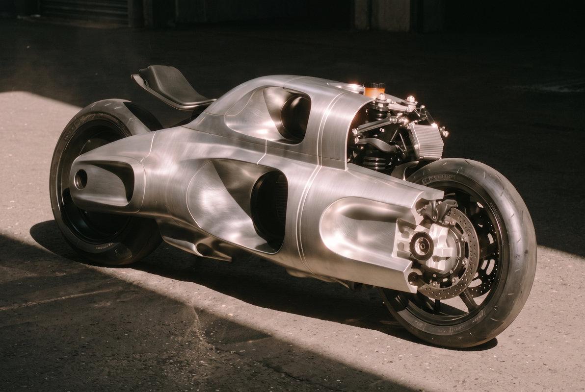 REV-1: la futurista moto alimentada por hidrógeno y con 600 CV