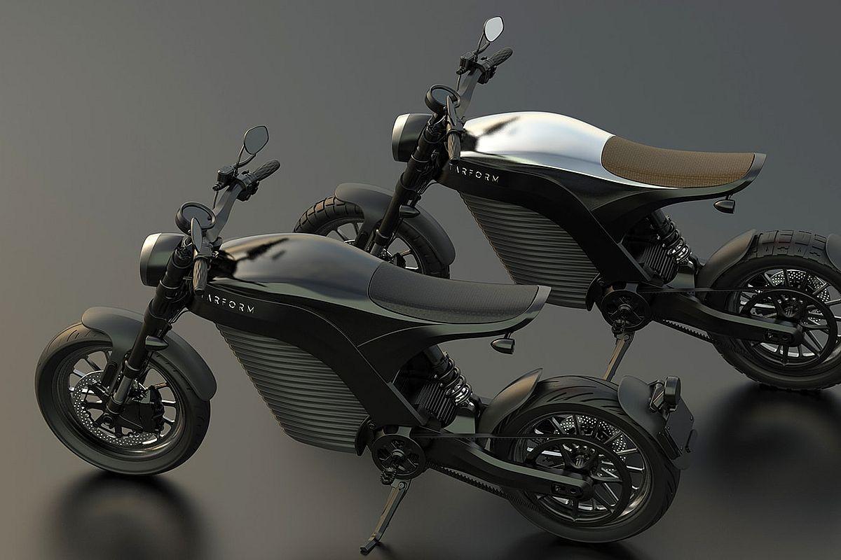 Tarform Vera: la moto eléctrica Scrambler Art Déco americana