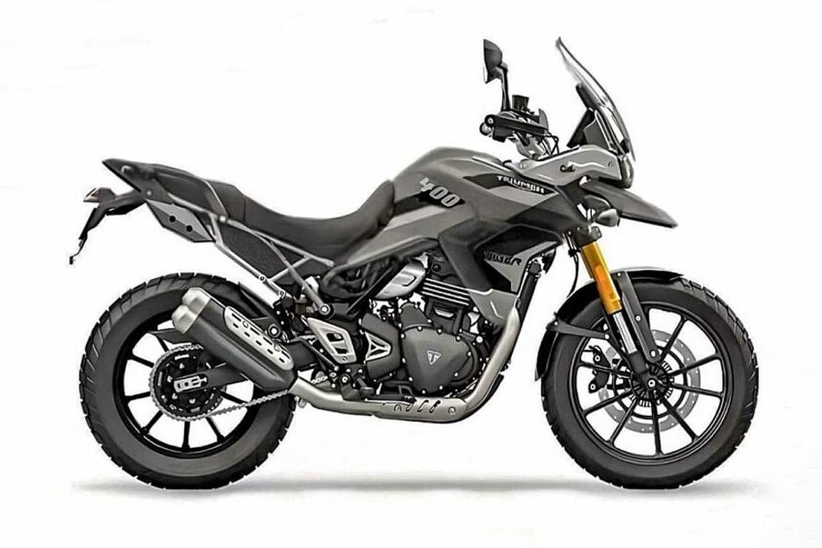 ¡Mini Tiger! Nueva Triumph trail 400... ¿a la venta en 2025?