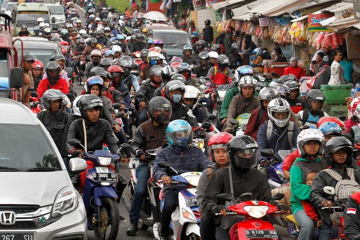 Indonesia, 6,2 millones de motos, tercer mercado mundial