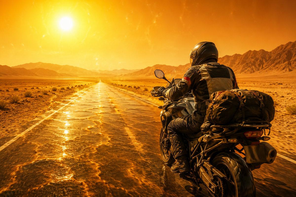 Verano en moto: todo lo que debes saber para combatir el calor