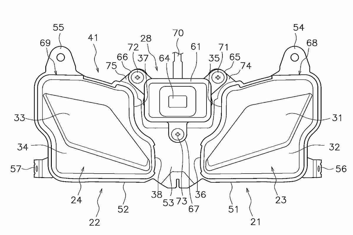 Yamaha patenta un sistema con cámara delantera