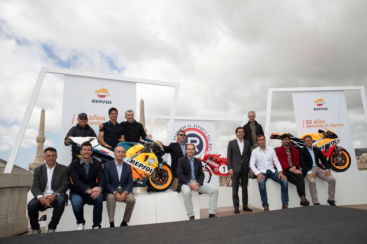 50 años de victorias de Repsol