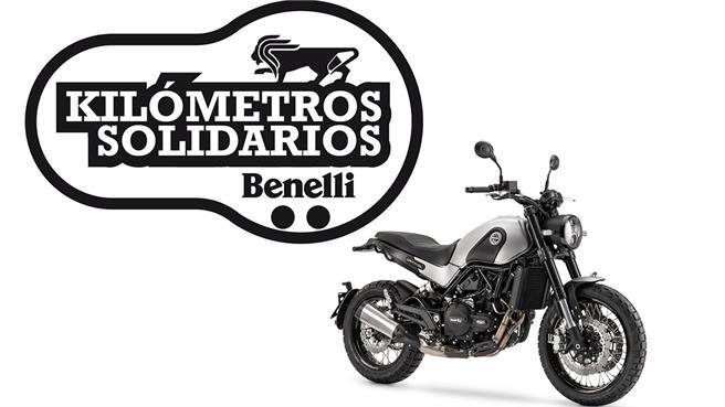 Benelli Leoncino Trail solidaria