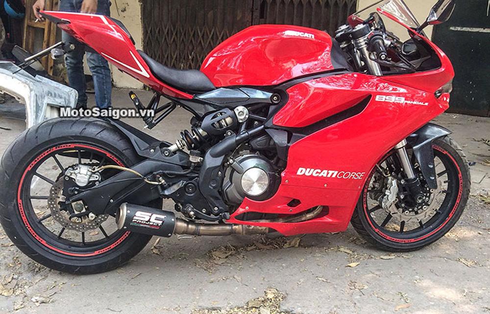 Benelli TNT 300 transformada en Ducati Panigale