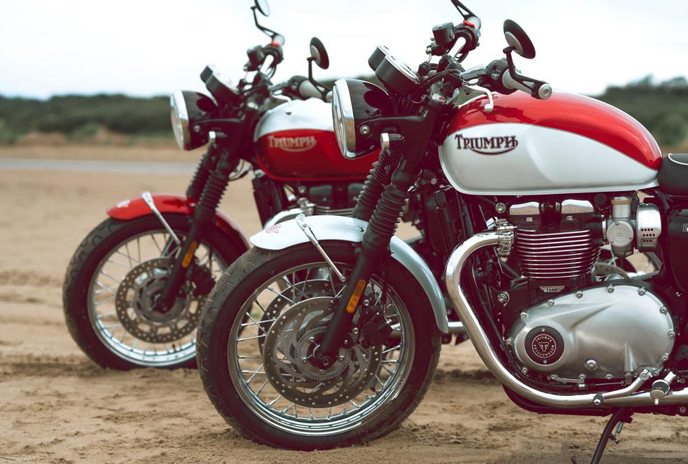  Triumph Bonneville T120 y T100 Edición Especial Bud Ekins