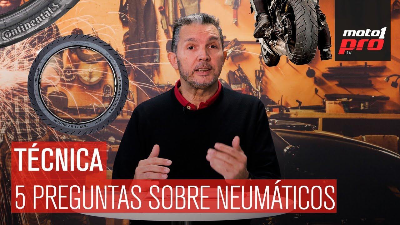 Técnica: cinco preguntas sobre neumáticos