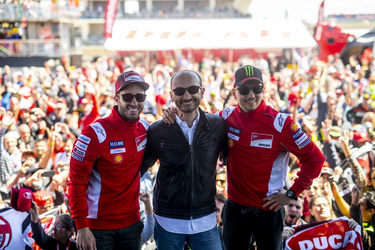  Domenicali,el capo de Ducati, pidió sancionar al "sucio" de Márquez