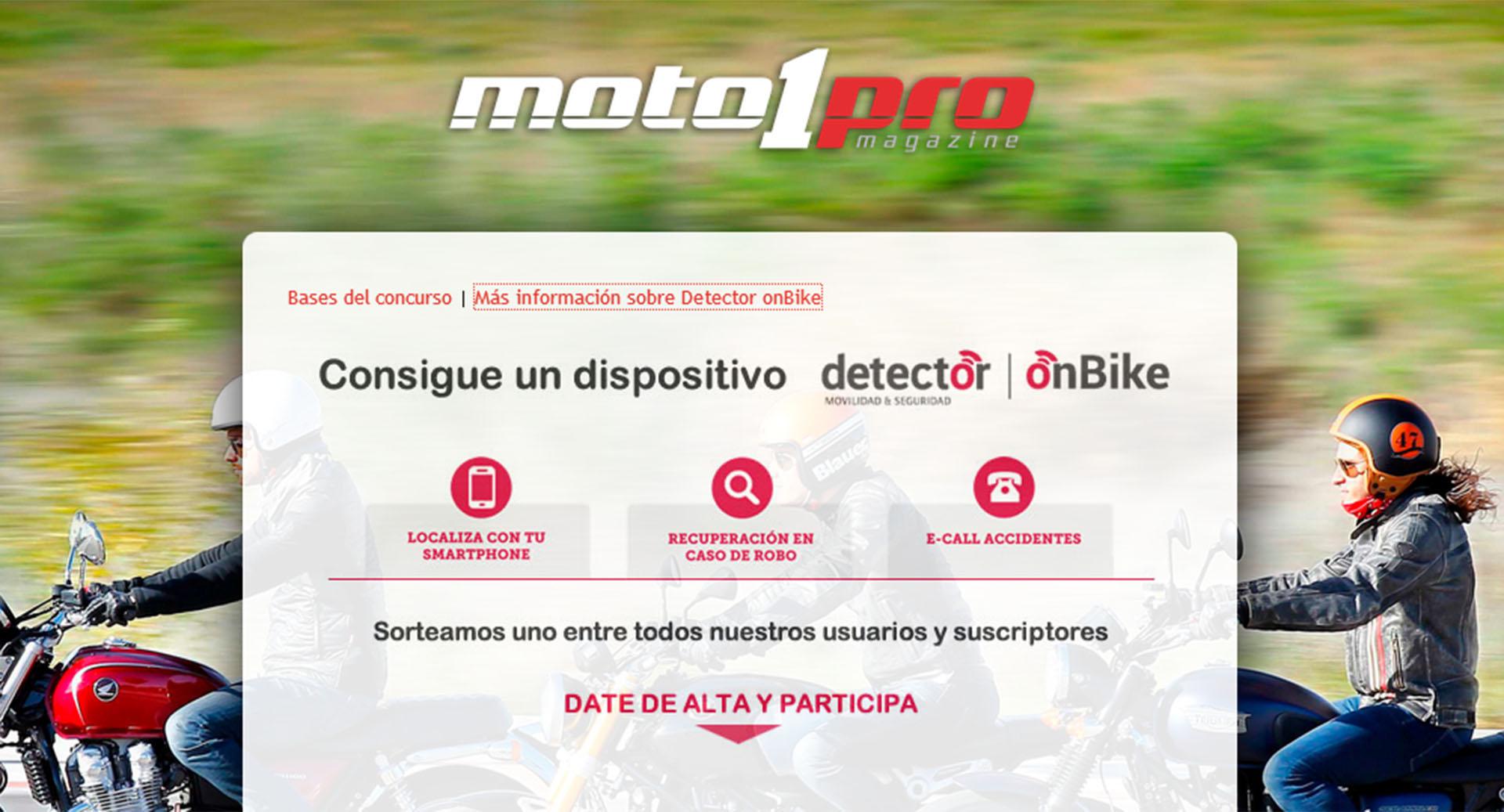 Sorteo OnBike Moto1Pro
