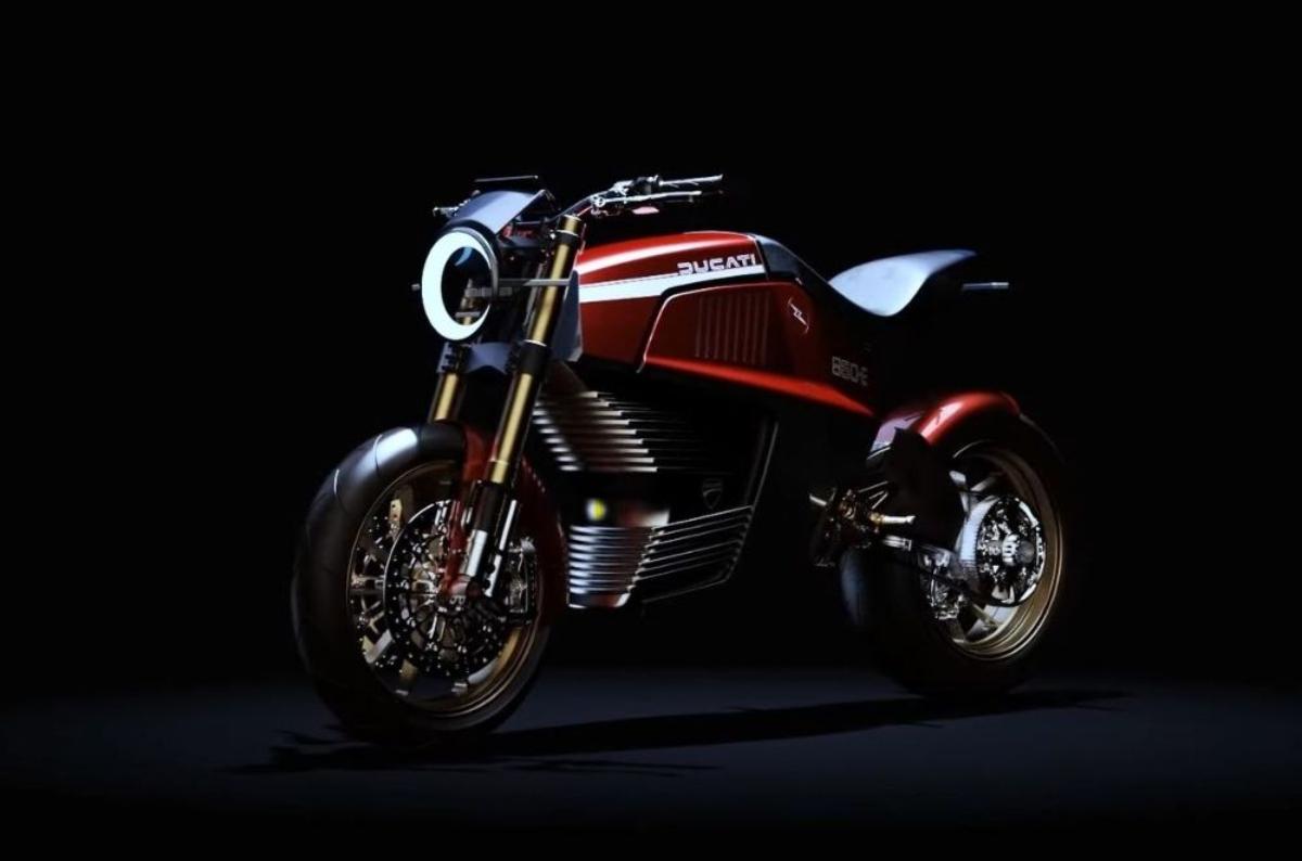 ¿Una Ducati eléctrica? Este diseño podría hacerse realidad