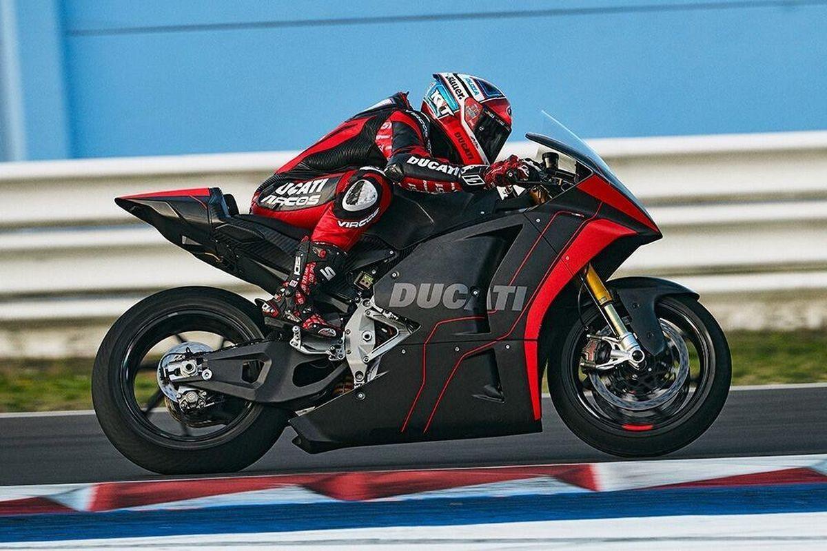 Ducati MotoE: primeras pruebas de su moto eléctrica